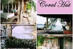 coral hut
